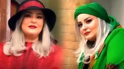  فیلم آواز خوانی حیرت آور  نعیمه نظام دوست برای اولین بار با تک خوانی /  تو ترانشم دنبال شوهره