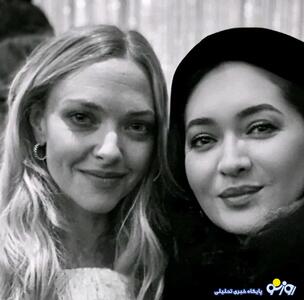  نیکی کریمی درکنار بازیگر هالیوودی