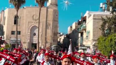  برگزاری عید کریسمس در بیت لحم