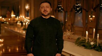 زلنسکی در پیام کریسمس آرزوی مرگ پوتین را کرد!