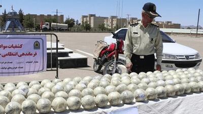 کشف محموله ۵۷ کیلویی تریاک در کاشان