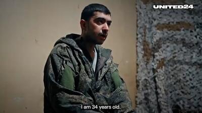 اعترافات جوان ایرانی که برای روس‌ها در اوکراین جنگیده و اسیر شده + زیرنویس