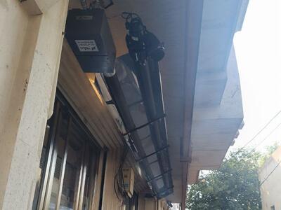 استفاده از وسایل گرمایشی در فضای باز ممنوع است