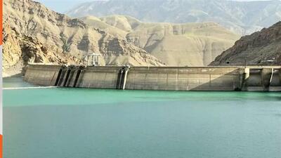  سد کرج در شرایط بی‌سابقه قرار گرفت/ پس از بارندگی‌های اخیر، چقدر آب پشت سد کرج ذخیره شد؟