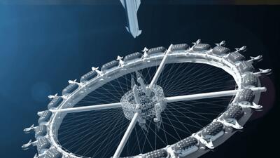  روسیه یک ایستگاه فضایی چرخان با جاذبه مصنوعی می سازد