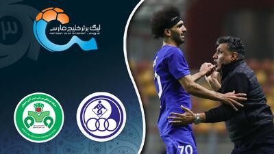 خلاصه بازی استقلال خوزستان 2 - ذوب آهن 0