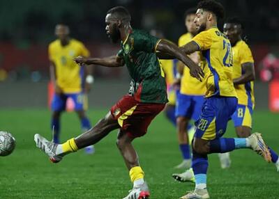 کامرون ۱-۰ گابن: برد اول با درخشش امبومو