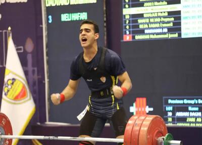 رکورد دنیا در لیگ وزنه‌برداری شکسته شد!