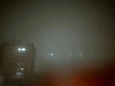 دید افقی در اراک به صفر رسید