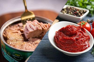 کنسرو ماهی و رب گوجه فرنگی گران شدند