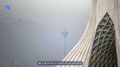 زنگ خطر آلودگی هوا در تهران؛ وضعیت ناسالم برای گروه‌های حساس