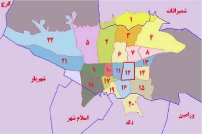  تصاویری آخرالزمانی از آلودگی هوا در منطقه ۱۲ تهران