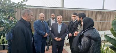  بازدید استاندار قزوین از مجتمع گردشگری–کشاورزی «گلخانه‌بین» شهر قزوین