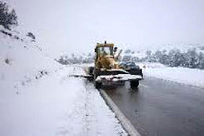 استقرار ۲۲ گروه راهداری زمستانی در گردنه‌های برفگیر خراسان شمالی