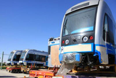 واگن‌های قطار شهری شیراز تا پایان بهمن ماه آماده تحویل است