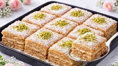  دسر بیسکویتی لایه ای بدون فر / خود شیرینی پزها هم نمیدونستند
