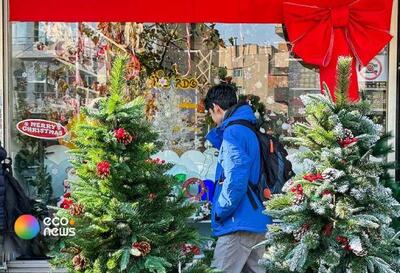 جشن کریسمسی ، خیابان‎ مشهور تهران را بند آورد! - اکونیوز