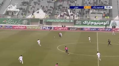 ببینید؛ خلاصه بازی آلومینیوم اراک 0 - ملوان 1