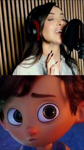 پشت صحنه خوانندگی نانسی عجرم، خواننده نسخه عربی پسر دلفینی