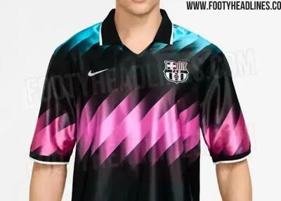 بارسا با لباس رنگین‌کمانی برمی‌گردد! | کیت فصل آینده بارسلونا لو رفت