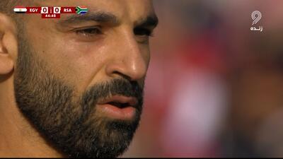 گل اول مصر به آفریقا جنوبی (محمد صلاح)