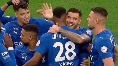 گل اول الهلال به الخلیج (کانو)