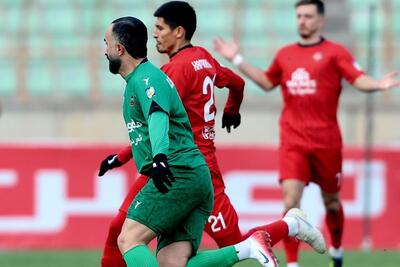 پایان نیمه اول/ شمس‌آذر صفر - تراکتور صفر