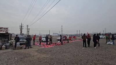 گزارش فوتبالی از مقابل ورزشگاه سردار آزادگان قزوین ساعاتی قبل از شروع بازی شمس آذر برابر تراکتور