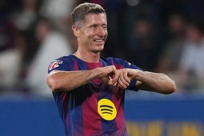 لواندوفسکی در آستانه خروج از بارسلونا