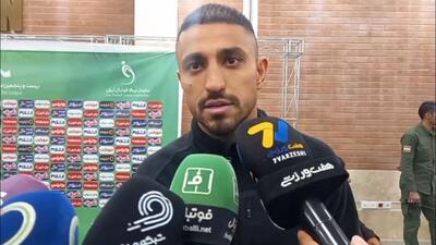 امین کاظمیان: شادی گل من برای خودم است و هدفی ندارم