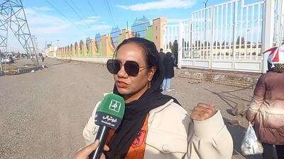 گفت و گو با هواداران مس رفسنجان و پرسپولیس قبل از آغاز بازی