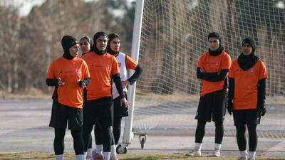 آخرین تمرین بانوان پرسپولیس پیش از دیدار با گل‌گهر برگزار شد