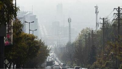 هوای پایتخت «ناسالم برای گروه‌های حساس»