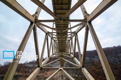  پل گلورد، بزرگترین پل زیرقوسی شمال کشور