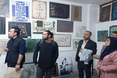  نمایش خلاقیت دانشجویان هنر در نمایشگاه «هفت هنر» دانشگاه آزاد اسلامی بوشهر