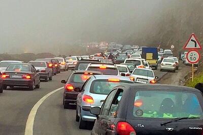 محور‌های چالوس و آزادراه تهران شمال تا اطلاع بعدی یک‌طرفه شد