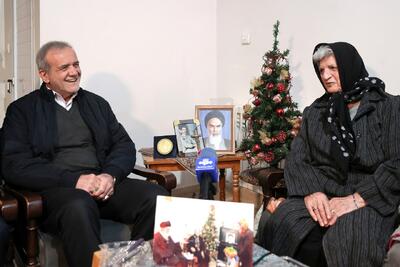  دیدار پزشکیان با خانواده شهید مسیحی + عکس - کلبه سرگرمی