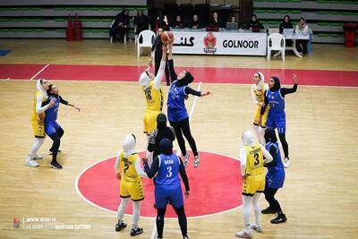 لیگ برتر بسکتبال زنان| شکست استقلال برابر گروه بهمن