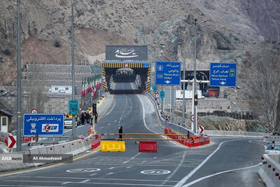 جاده چالوس یک‌طرفه شد