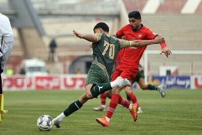 تساوی تراکتور و شمس آذر در نیمه اول - پارس فوتبال