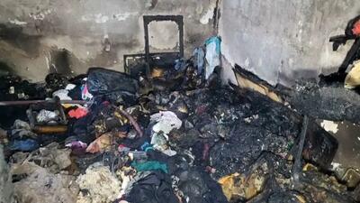  حادثه در مجتمع مسکونی اقدسیه مشهد / آتش‌نشانان جان ۹ نفر را نجات دادند