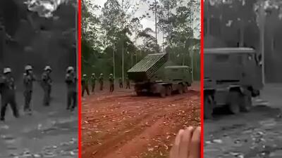  فیلم درگیری مرگبار ارتش کامبوج و تایلند