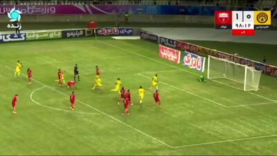 گل اول فجرسپاسی به فولاد را ببینید + ویدی.