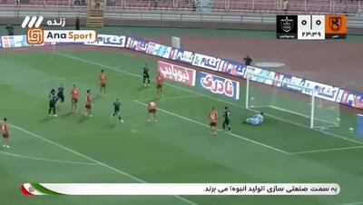 گل اول پرسپولیس به مس رفسنجان را ببینید + ویدئو