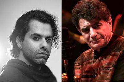  آواز اصیل؛ رضا بهرام با رنگ صدای خودش ﺳﺎﻗﻰ ﺑﻴﺎ استاد شجریان خوند