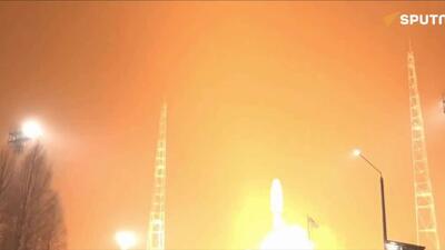  موشک سایوز که از پلستسک پرتاب شد، یک ماهواره را در مدار قرار داد