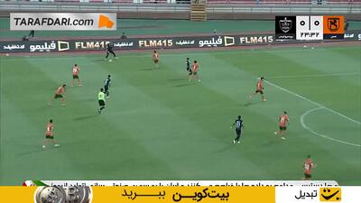 گل سروش رفیعی به مس رفسنجان (مس رفسنجان 0-1 پرسپولیس)