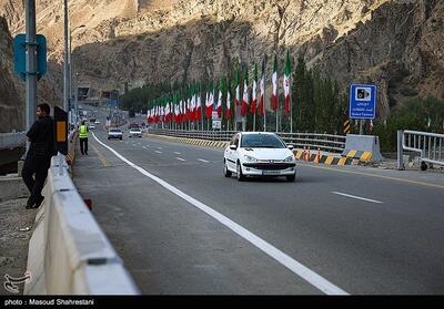 تردد روان در محورهای شمالی کشور - تسنیم