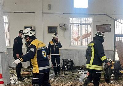 6 شهید و 21 زخمی در انفجار مسجدی در حمص سوریه - تسنیم