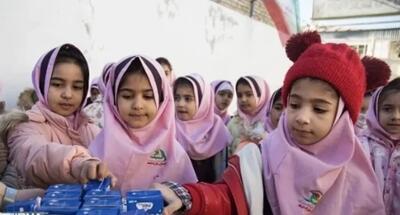 ۶ همت برای توزیع شیر در مدارس ابتدایی اختصاص یافت